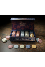 Roxley Games Iron Clays: Board Game Coins (100)