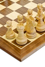Chess Set 14.75 Inch Wooden Board with 3.75 Inch King