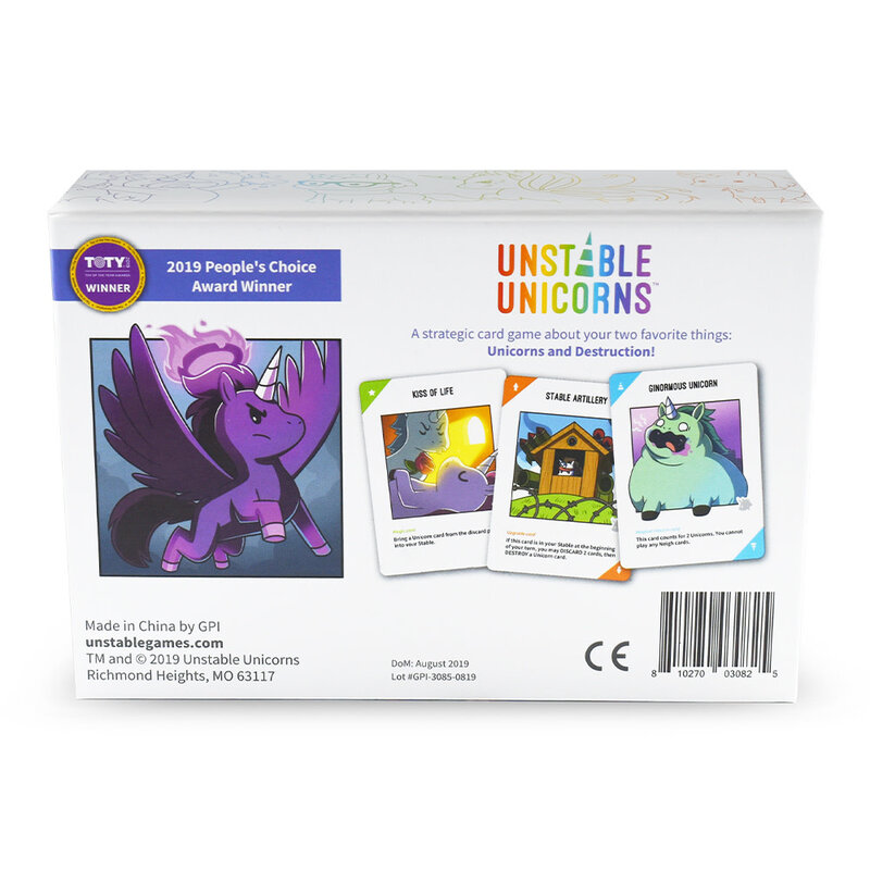 TeeTurtle Unstable Unicorns