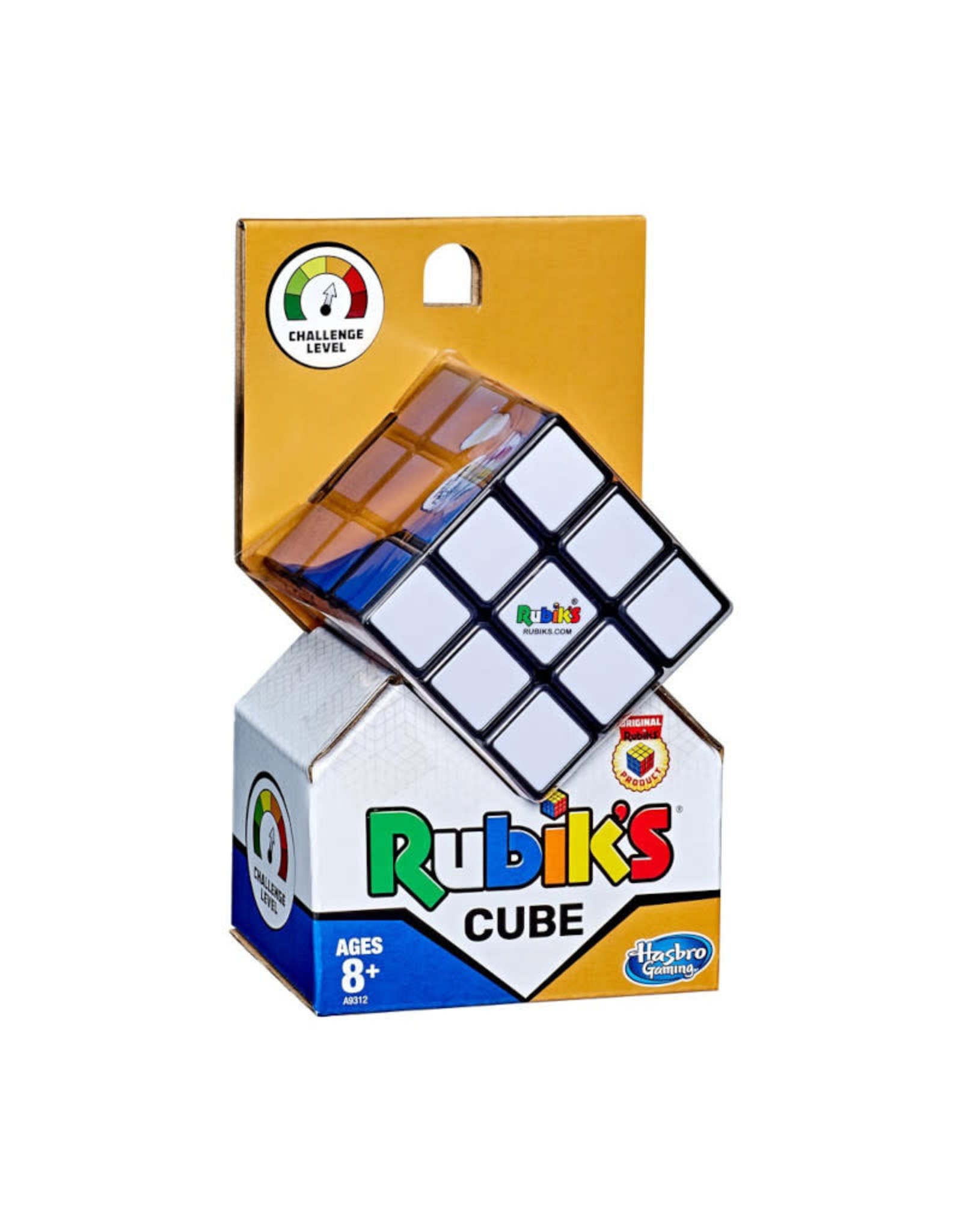 Puzzle Game Standard Packaging A9312 AOI NEW Hasbro Gaming Rubik's 3X3 Cube 