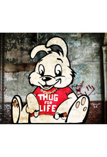 4D Cityscape Urban Art Graffiti Banksy Thug for Life Bunny Puzzle 1000 PCS