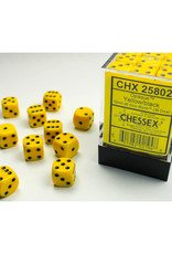 Chessex D6 Dice: 12mm (36) Yellow