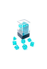 Chessex Mini Polyhedral Dice Set (7) Teal