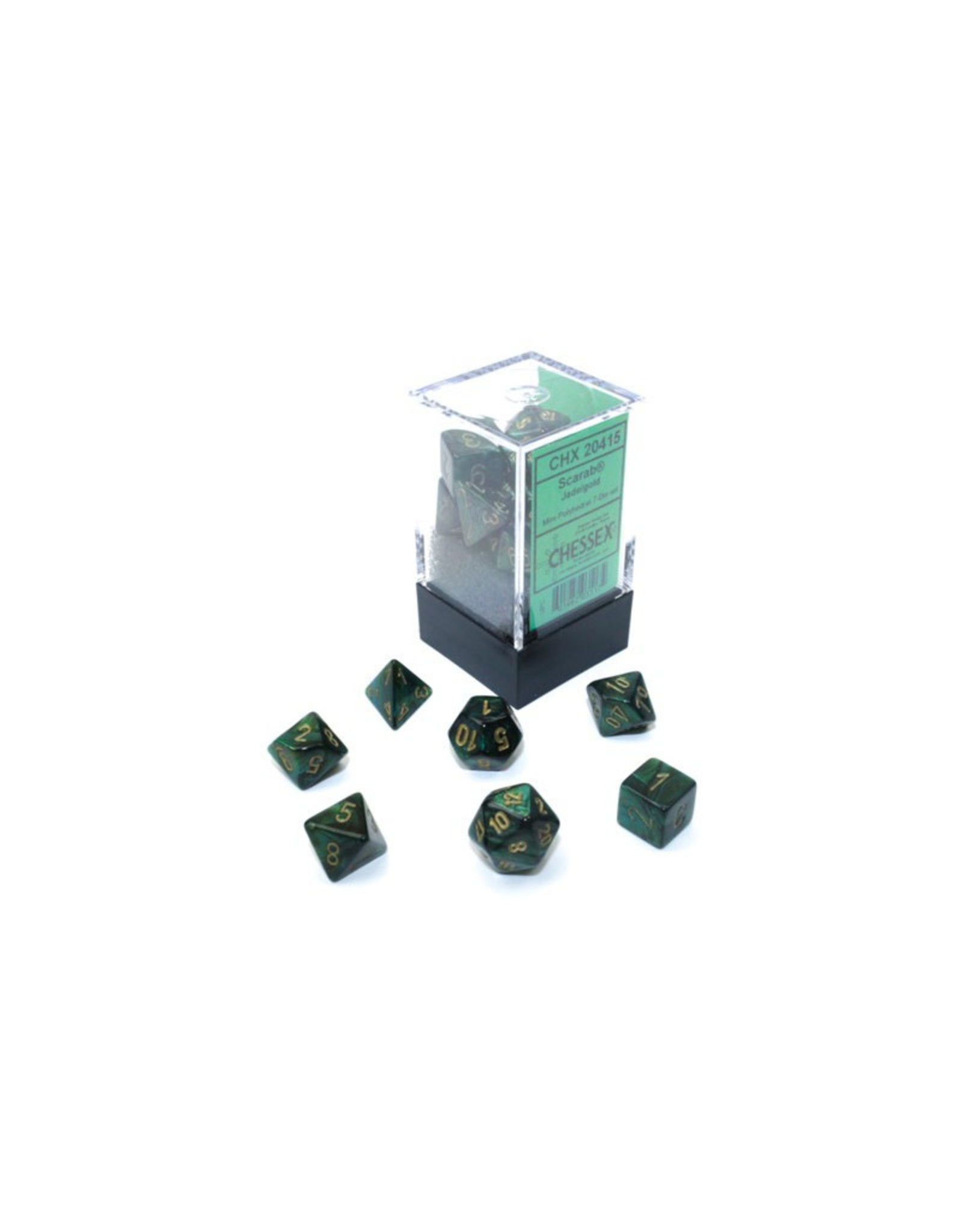 Chessex Mini Chessex RPG Dice (7) Jade