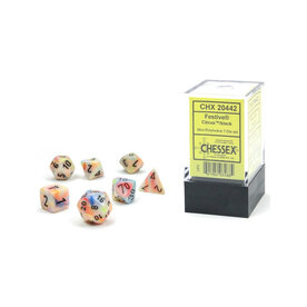 Chessex Mini Chessex RPG Dice (7) Fesitve Circus