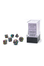Chessex Mini Polyhedral Dice Set (7) Festive Mosiac