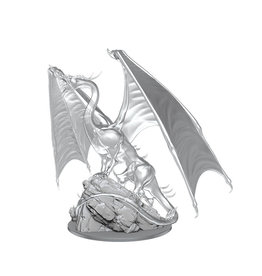 Wizkids D&D Unpainted Minis: Young Emerald Dragon