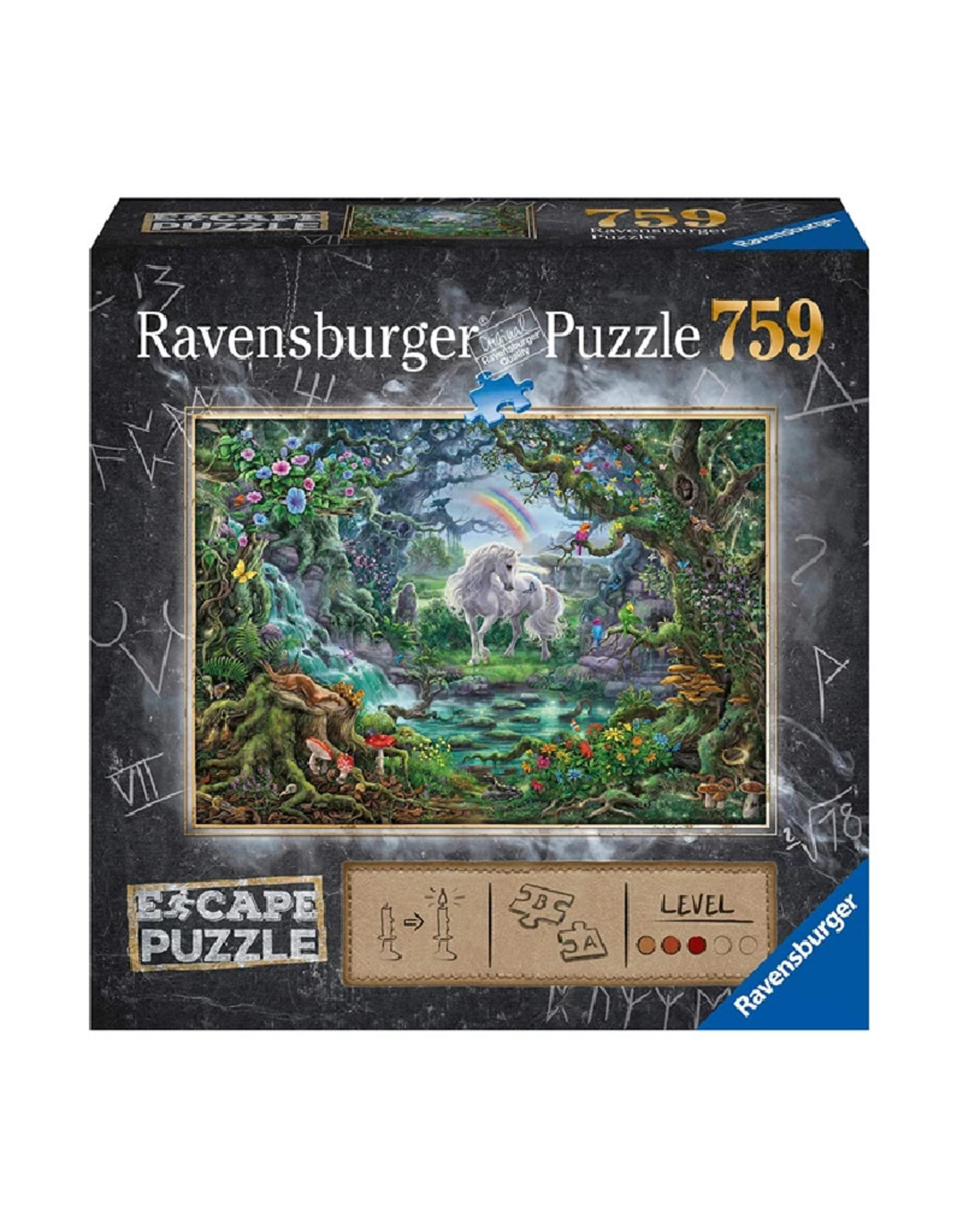 Ravensburger ESCAPE Puzzle  Unicorn (759 PCS)