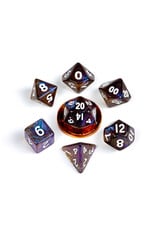 FanRoll Mini Polyhedral Dice Set (7) Stardust Galaxy