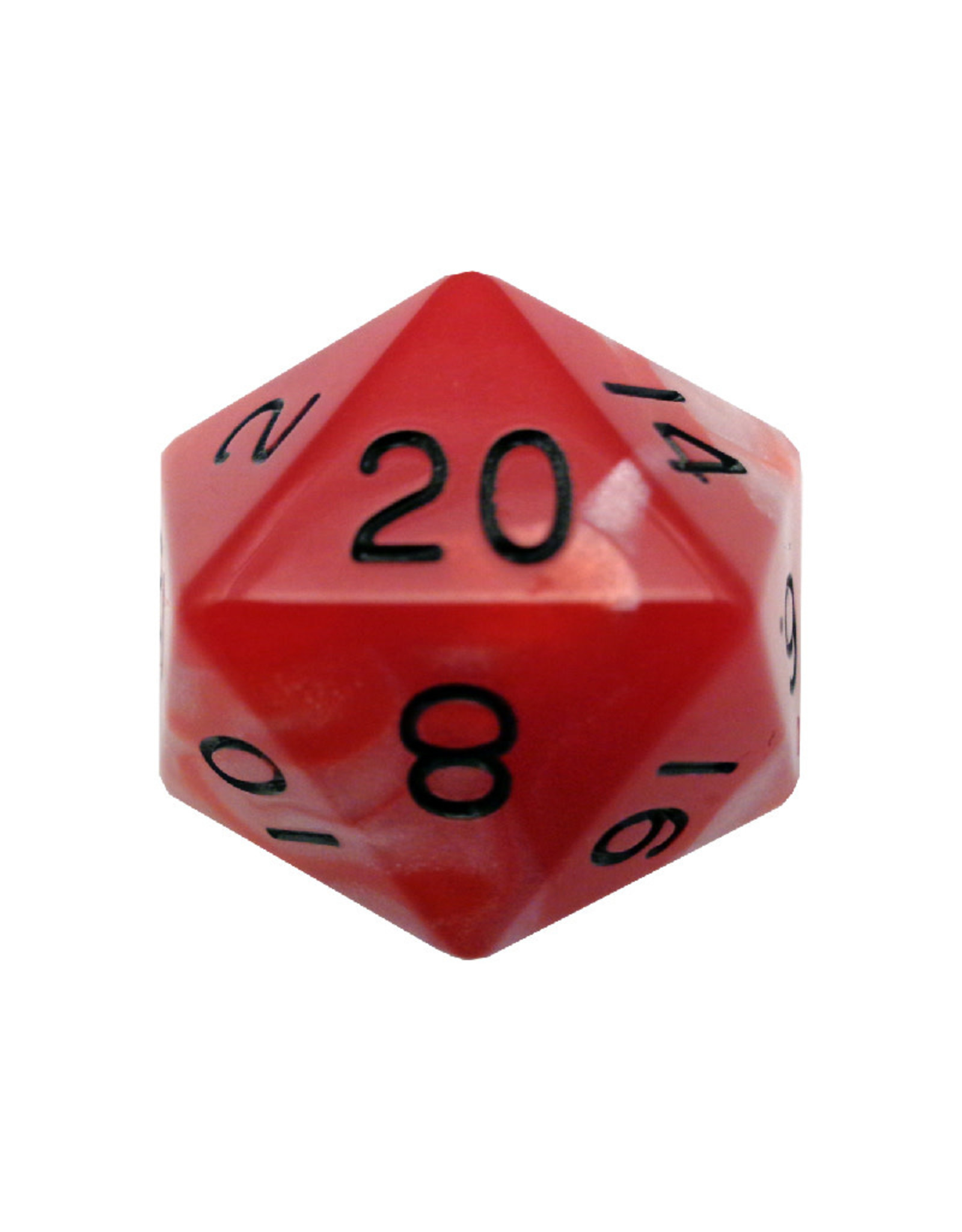 FanRoll Mega Acrylic 35mm D20: Combo Red/White