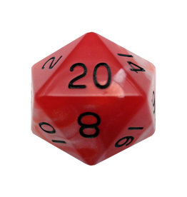 FanRoll Mega Acrylic 35mm D20: Combo Red/White