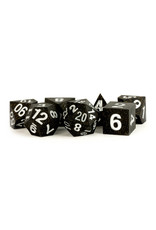 Metallic Dice Games Silicone Polyhedral Dice Set (7) Gold Scatter