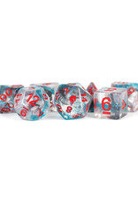 Metallic Dice Games Unicorn Polyhedral Dice: (7) Battle Wounds