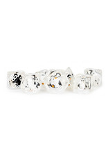 FanRoll Resin Polyhedral Dice (7) Penguin