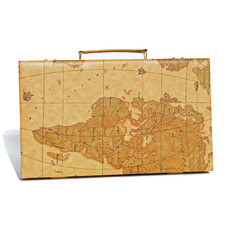 Backgammon 18 Inch Map Design