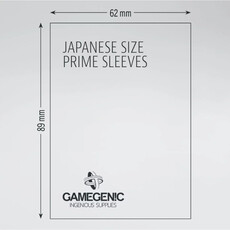 Japanese Sleeves: Prime (60) Clear