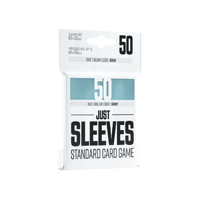 Just Sleeves: Standard Card Game (50) Clear