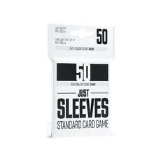 Just Sleeves: Standard Card Game (50) Black