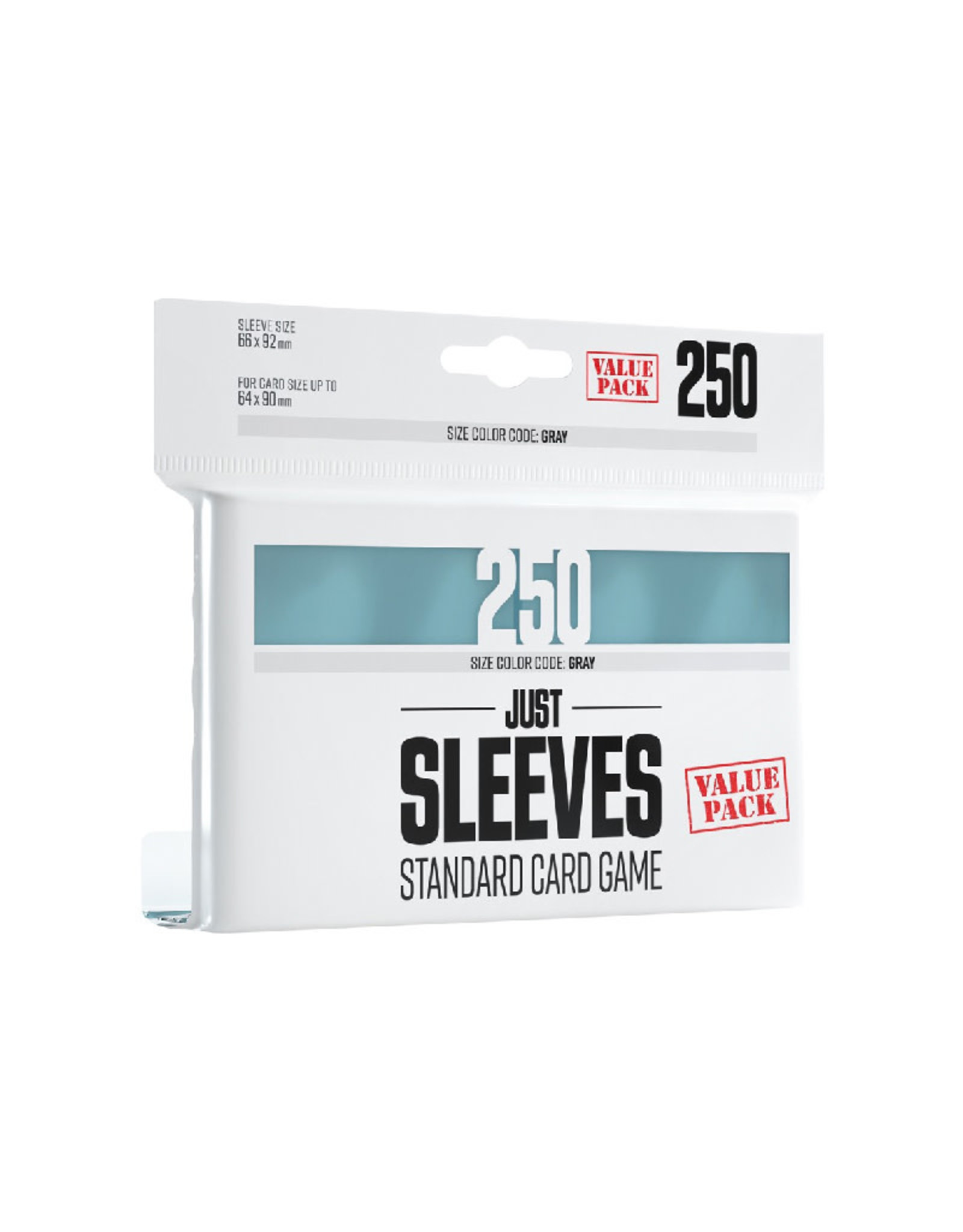 Just Sleeves: Standard Card Game Value Pack (250) Clear