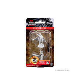 Wizkids D&D Unpainted Minis: Elf Druid Female