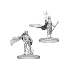 Wizkids D&D Unpainted Minis: Elf Druid Female