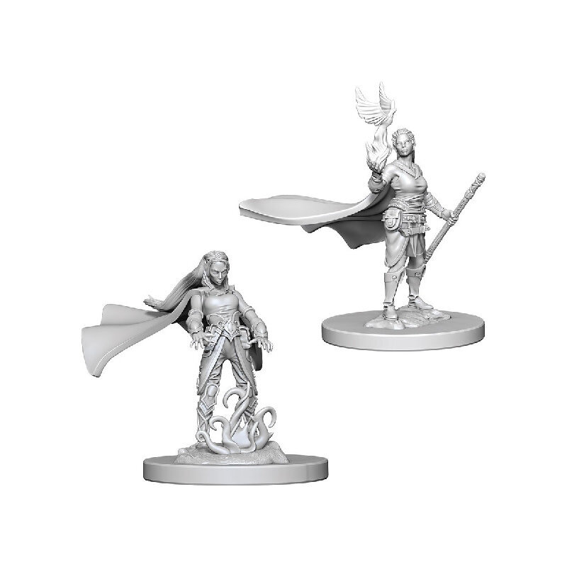 Wizkids D&D Unpainted Minis: Elf Druid Female