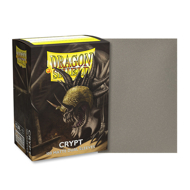 Arcane Tinmen Sleeves: Dragon Shield Matte Dual (100) Crypt