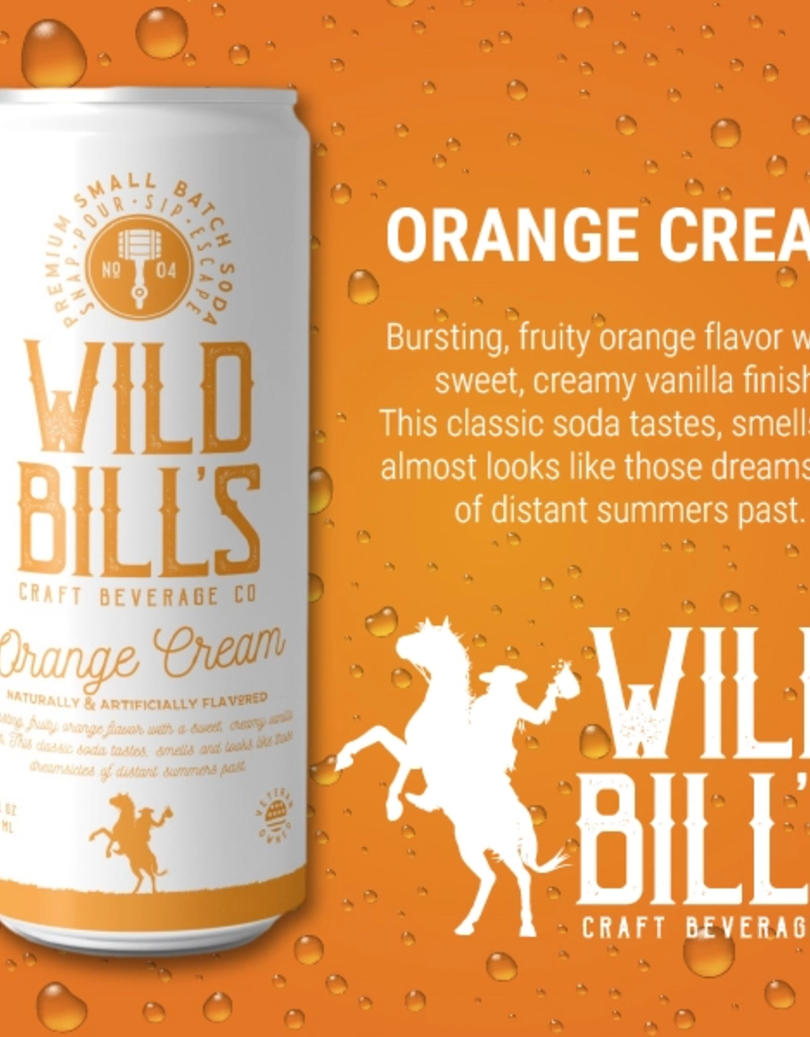 Wild Bill's Craft Beverage Co. Wild Bill's Orange Cream