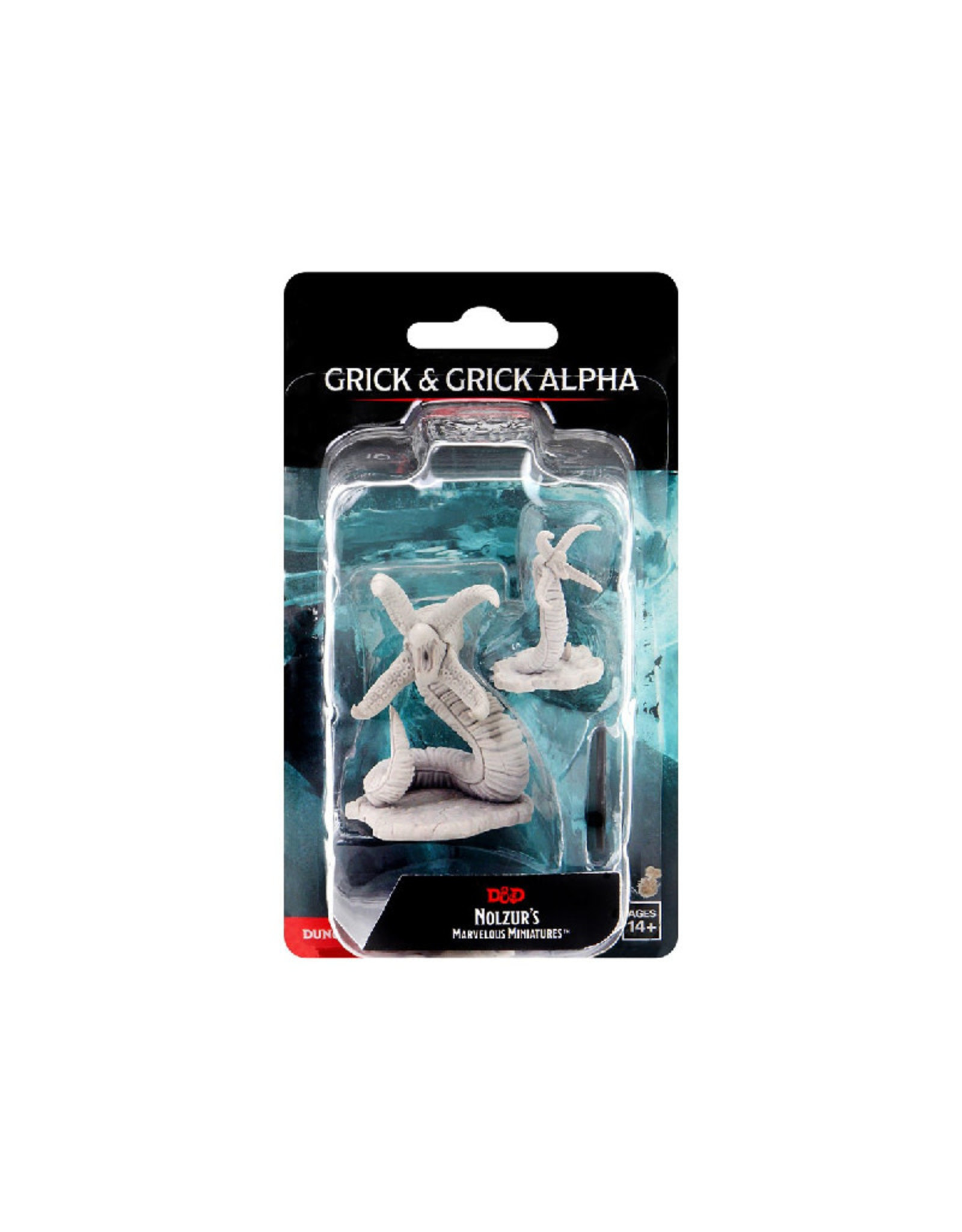 Wizkids D&D Unpainted Minis: Grick & Grick Alpha