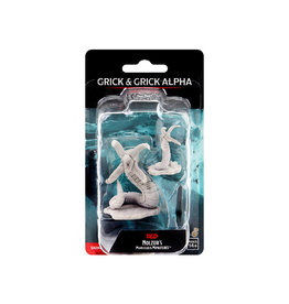 Wizkids D&D Unpainted Minis: Grick & Grick Alpha