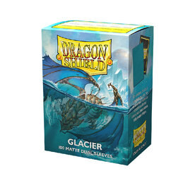 Arcane Tinmen Sleeves: Dragon Shield Matte Dual (100) Glacier