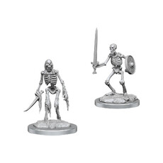 Wizkids Deep Cuts Unpainted Minis: Skeletons