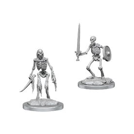 Wizkids Deep Cuts Unpainted Minis: Skeletons
