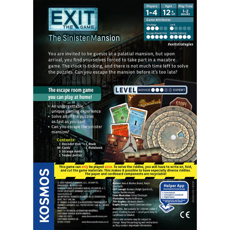 Thames and Kosmos Exit: The Sinister Mansion