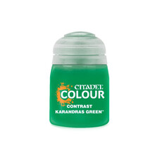 Citadel Contrast Paint: Karandras Green.