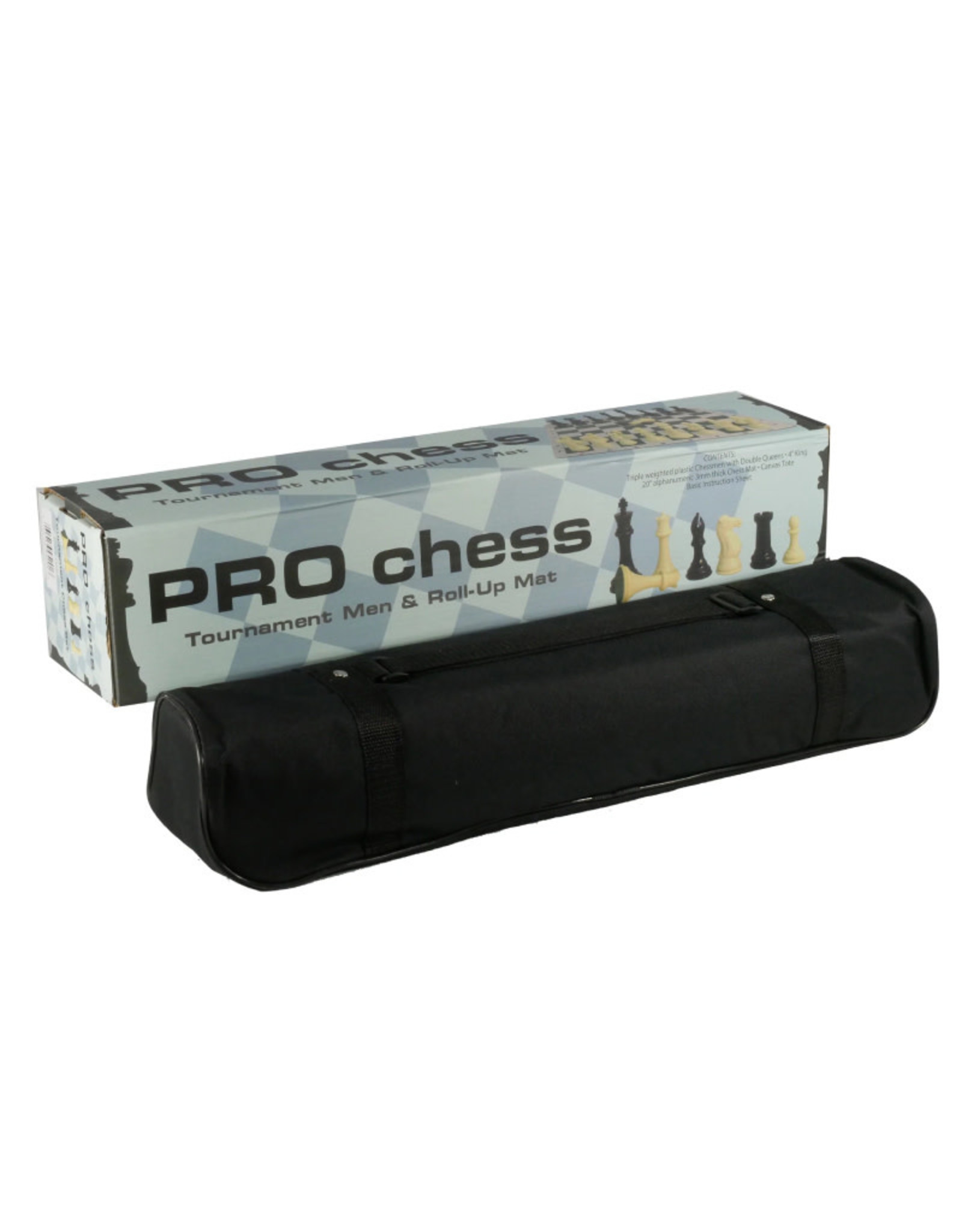 Worldwise Imports Chess Set: Tournament Roll-Up Set with Travel Bag