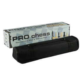 Misc Chess Set: Tournament Roll-Up Set with Travel Bag