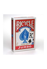 United States Playing Card Co Playing Cards: Bicycle Jumbo Index (Red or Blue)