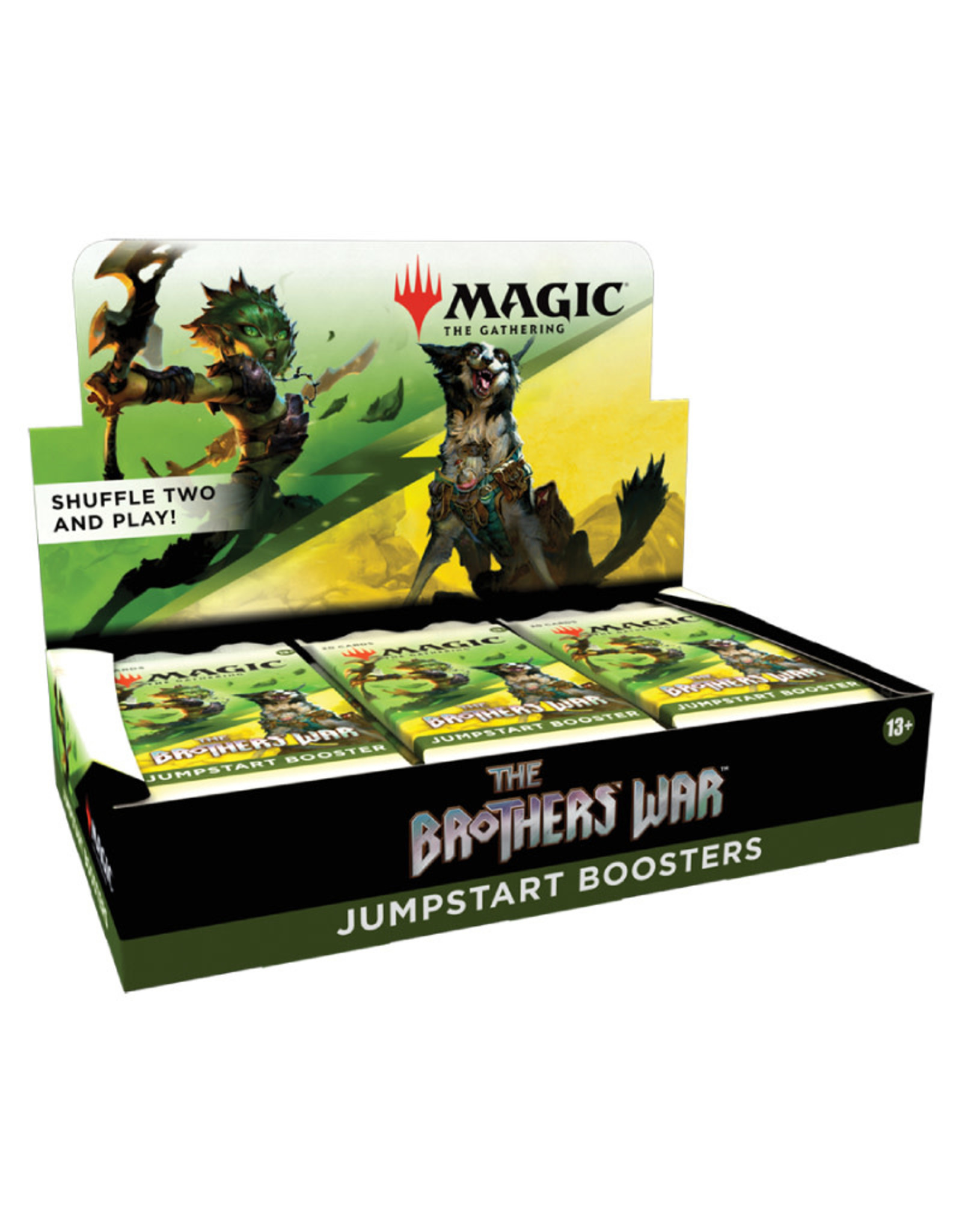 Wizards of the Coast MTG The Brothers' War Jumpstart Booster Display (18 ct)