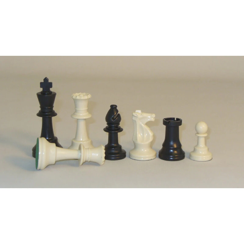 Misc Chessmen: Triple Weight Tournament 3.75" King