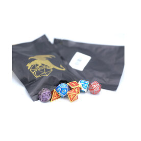 Hymgho Premium Dice Hymgho Mytery Polyhedral Dice (7) Non-Matching Dice