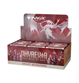 Wizards of the Coast (January 27, 3:00pm, 2023) MTG Phyrexia All Will Be One Draft Booster Box (36) Display