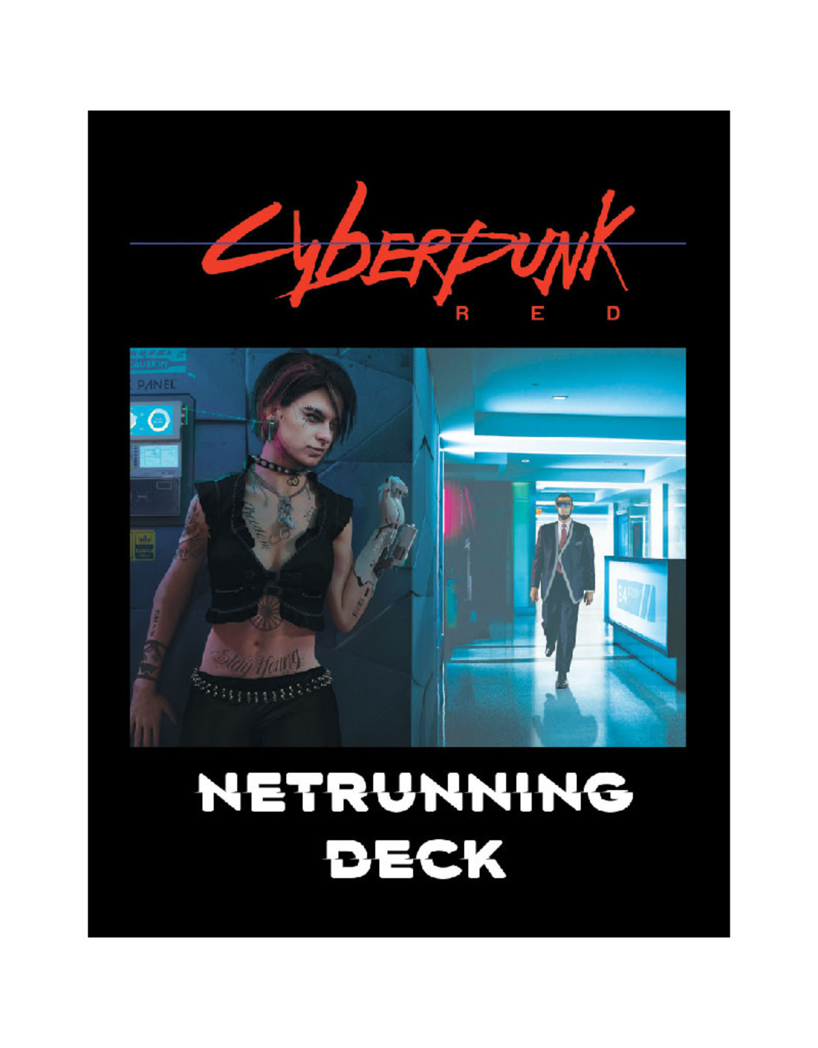 R. Talsorian Games Cyberpunk RED: Netrunning Deck