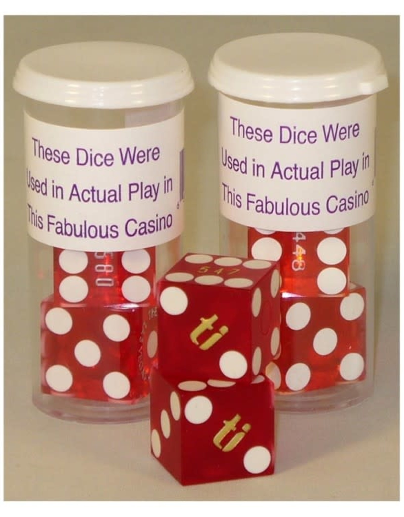 Worldwise Imports D6 Dice: Retired casino precision dice