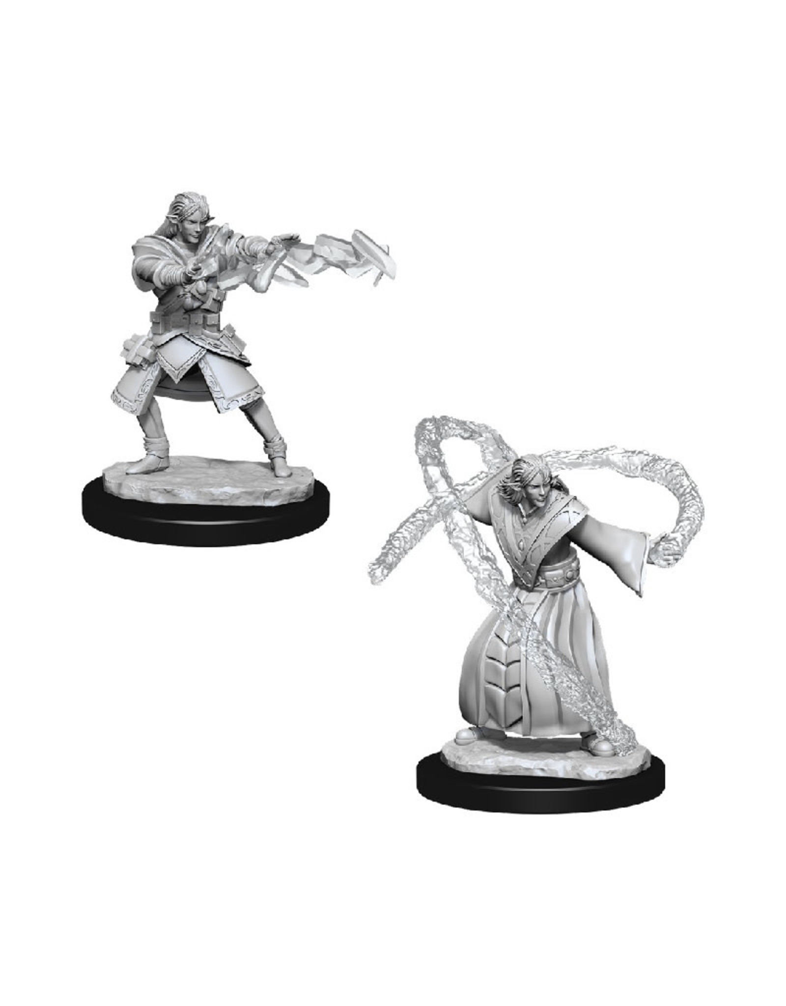 Wizkids D&D Unpainted Minis: Elf Wizard Male