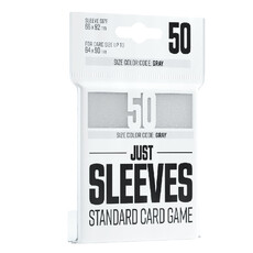Just Sleeves: Standard Card Game (50) White