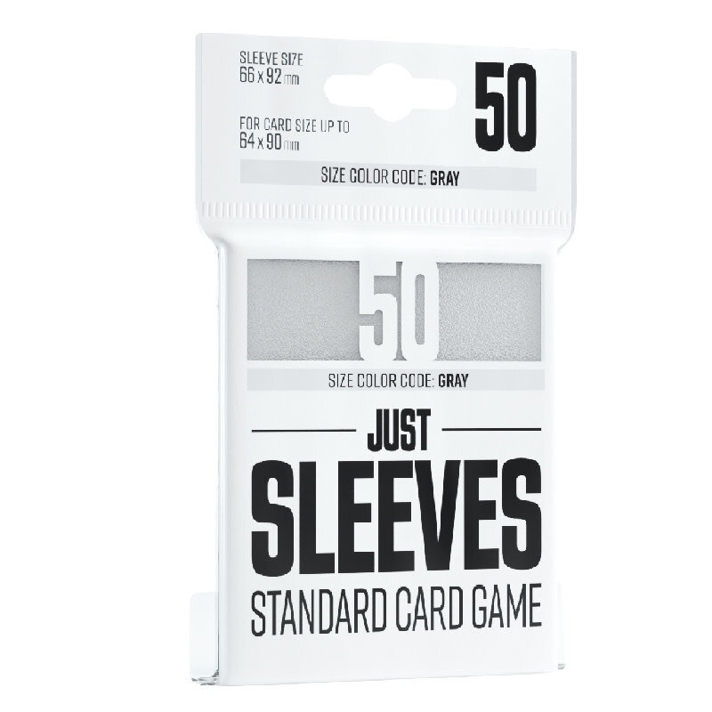 Just Sleeves: Standard Card Game (50) White