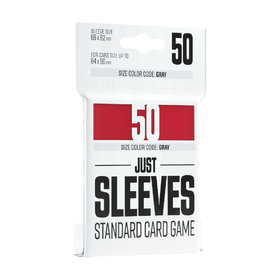 Just Sleeves: Standard Card Game (50) Red