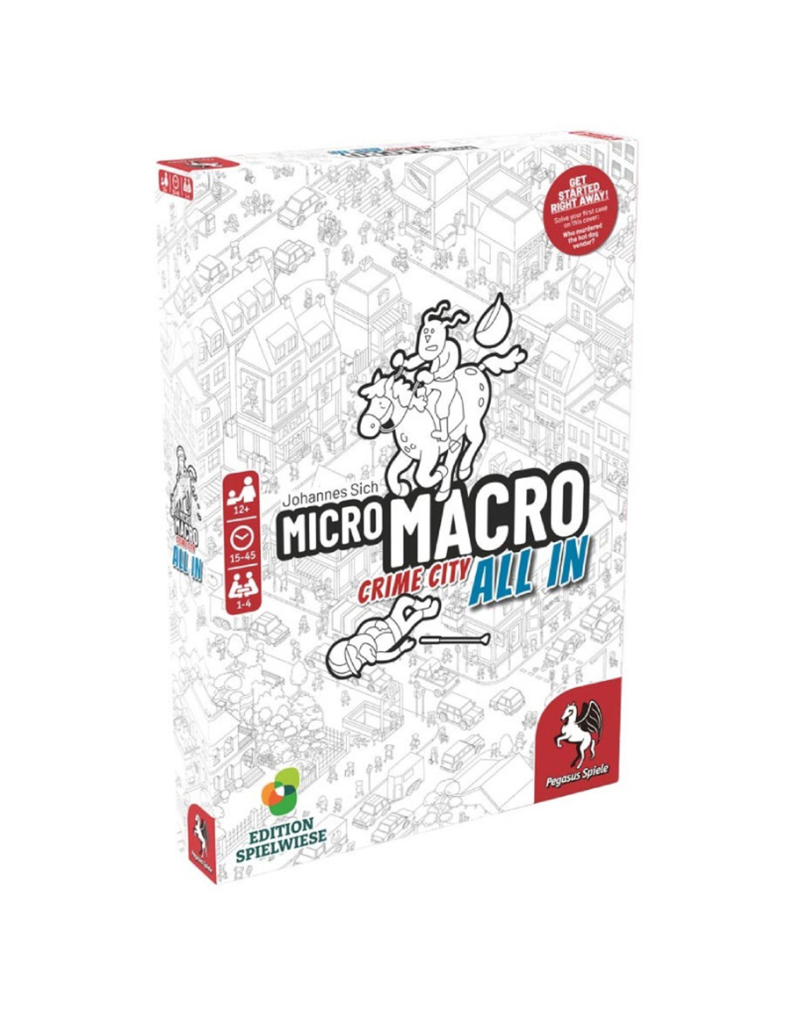 Pegasus Spiele MicroMacro: Crime City: All In