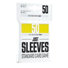 Just Sleeves: Standard Card Game (50) Yellow